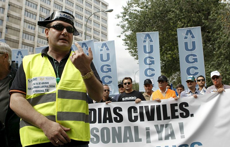 MANIFESTACIÓN CONVOCADA POR LAS ASOCIACIONES DE GUARDIAS CIVILES