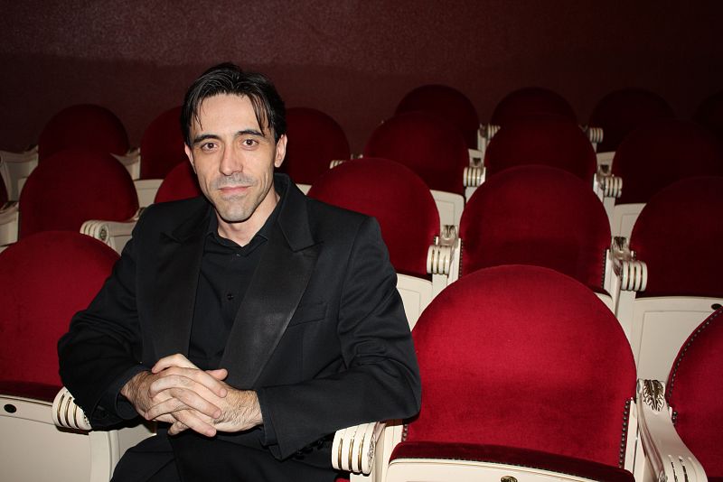 Israel Elejalde en las butacas del Teatro Español