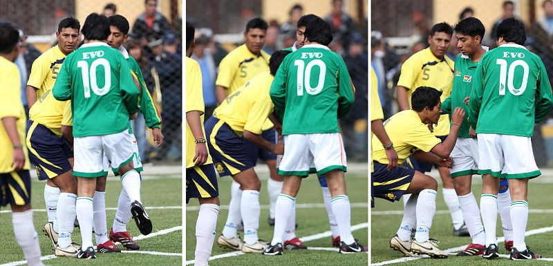 MÉDICOS PIDEN A MORALES REPOSO POR LESIÓN EN FÚTBOL PERO SEGUIRÁ TRABAJANDO