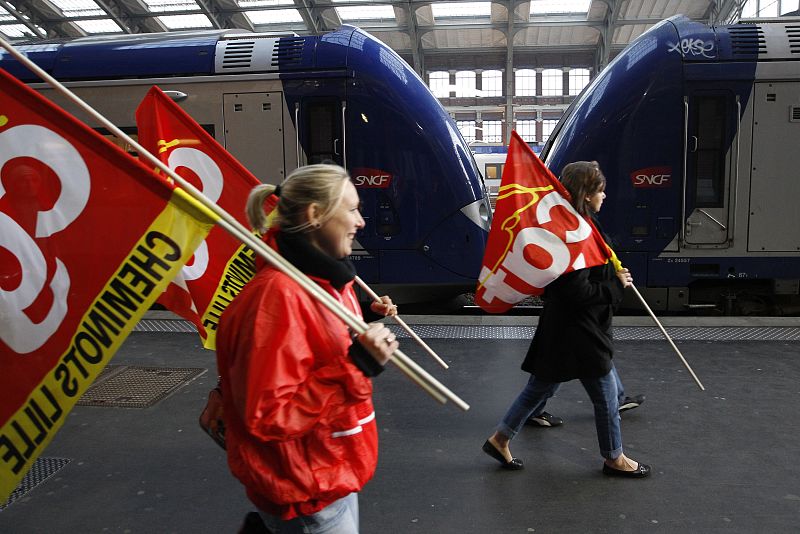 Huelga general en Francia