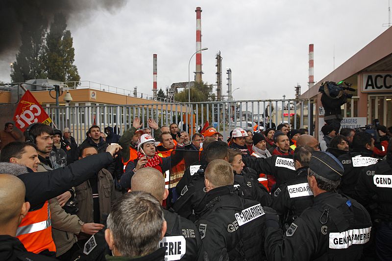 Protestas en Francia