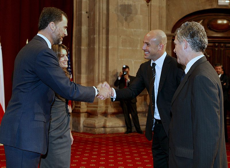 JUGADORES SELECCIÓN EN PREMIOS PRÍNCIPE ASTURIAS