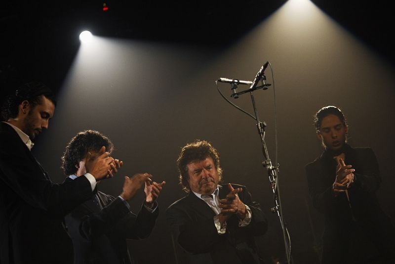Enrique Morente presenta su ábum 'Pablo de Málaga' el 14 de junio de 2008 en la ciudad vasca de Gernika