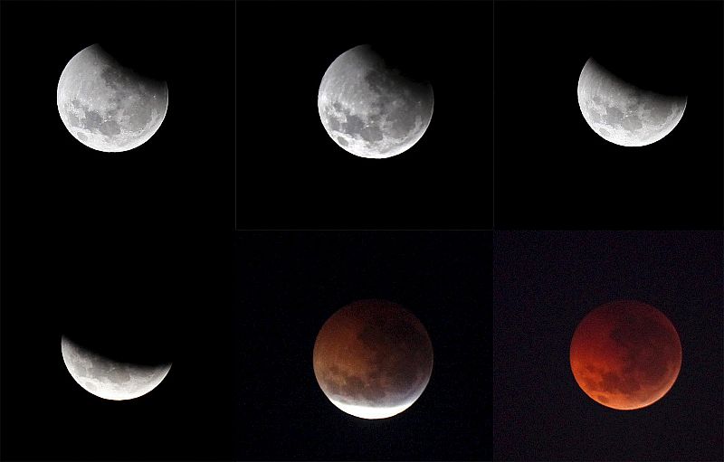 EL ECLIPSE DE LUNA TOTAL COINCIDE CON EL SOLSTICIO DE INVIERNO
