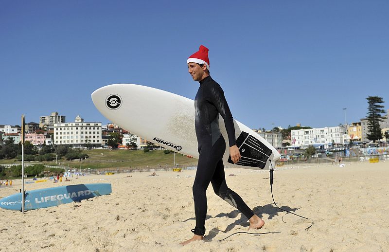 NAVIDAD EN LA PLAYA DE BONDI