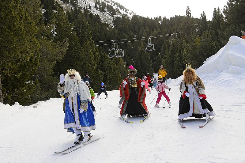 LOS REYES MAGOS LLEGAN AL PIRINEO ARAGONÉS