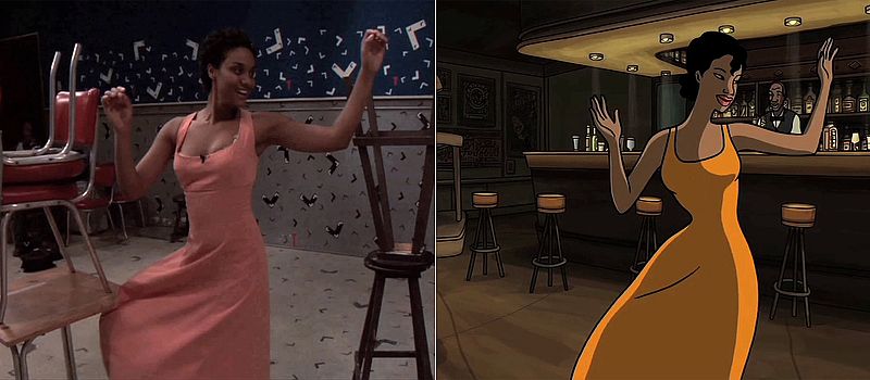 'Chico y Rita', el arte imita a la vida