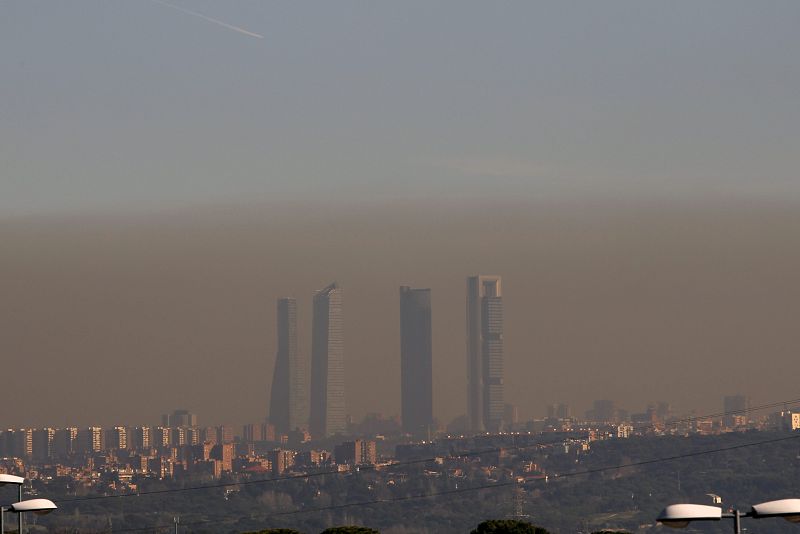 Contaminación en Madrid