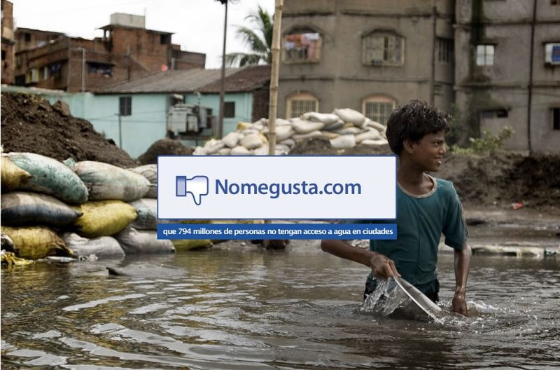 Nomegusta.com contra la fatla de agua
