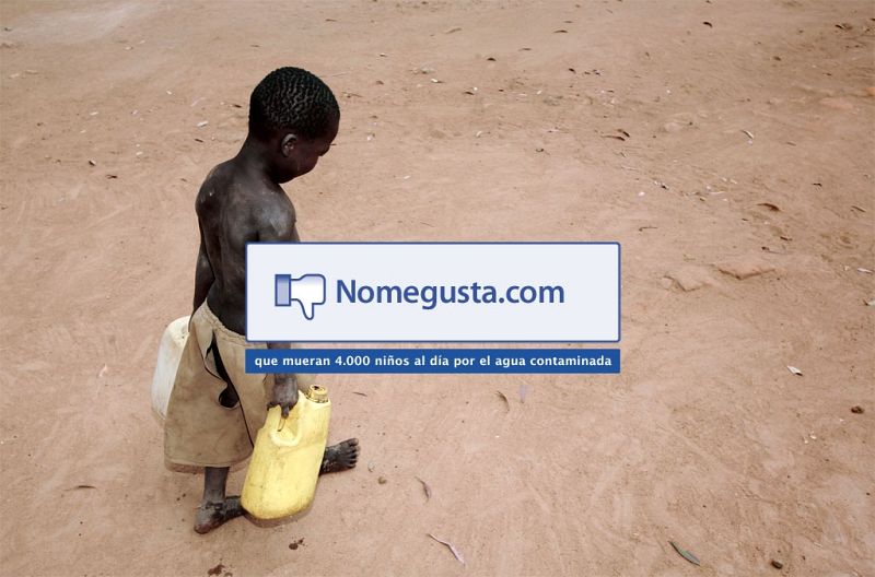 Nomegusta.com contra la falta de agua