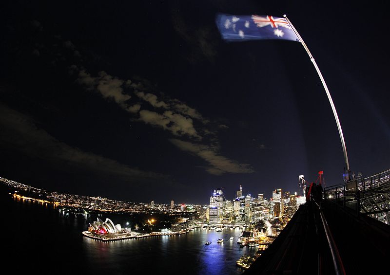 View of the Sydney city skyline