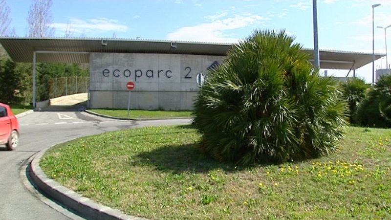 Fachada de la plata de tratamiento de basuras Ecopark 2