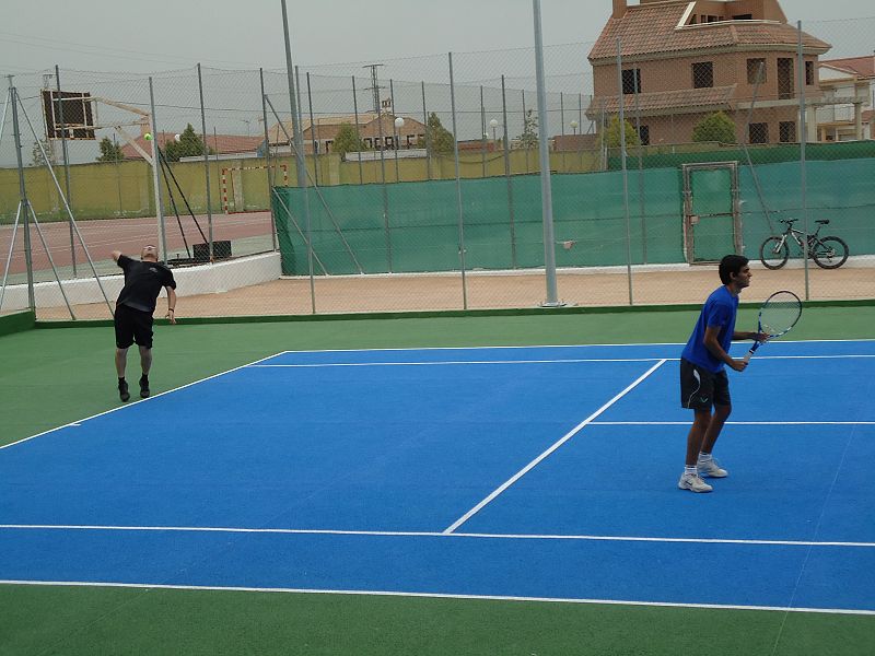 Sacando en dobles