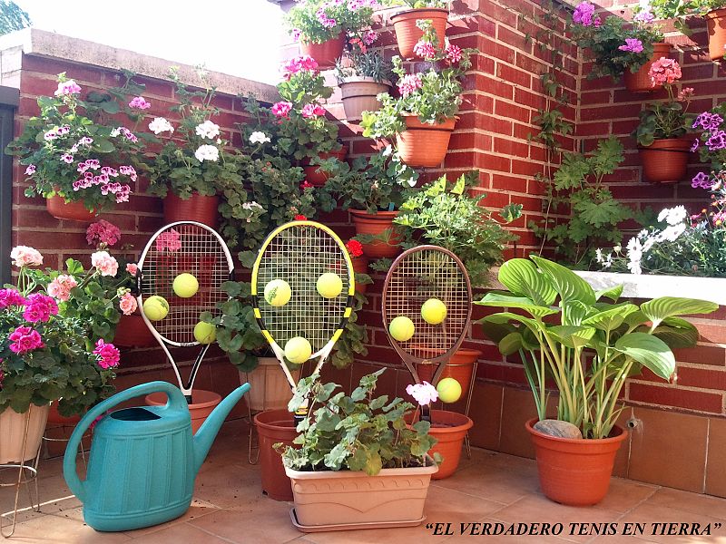 El verdadero tenis en tierra