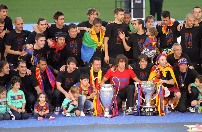 CELEBRACIÓN DEL FC BARCELONA