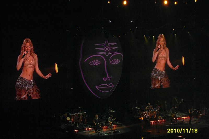 Concierto de Shakira en Madrid