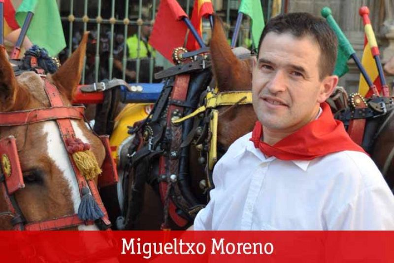 Foto habitual de los encierros