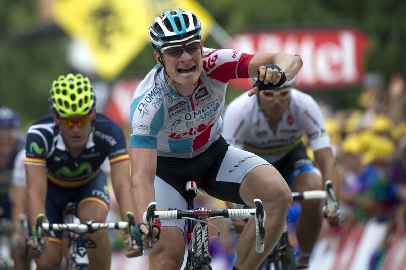Greipel le pudo robar una victoria a Cavendish, el auténtico rey del esprín. Fue en la décima etapa.