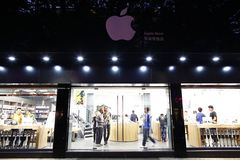 Exterior de una de las tiendas
