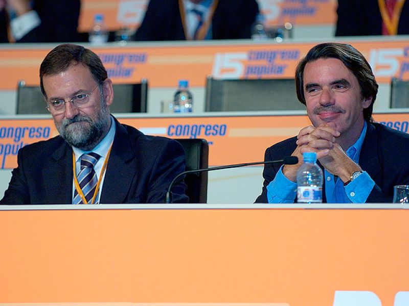 Rajoy fue nombrado presidente del PP tras la derrota del 14M