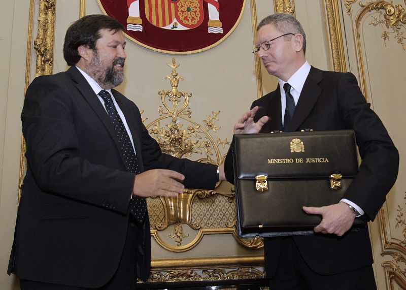 Gallardón toma posesión de su cargo como ministro de Justicia