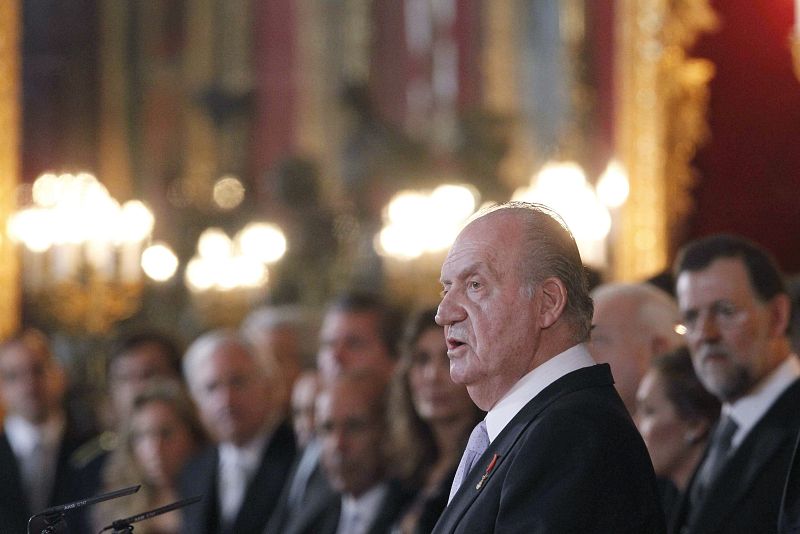 DISCURSO DEL REY ANTE EL CUERPO DIPLOMÁTICO ACREDITADO EN ESPAÑA