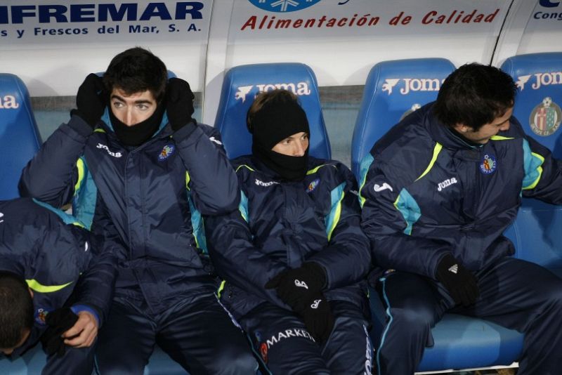 Frío en el fútbol
