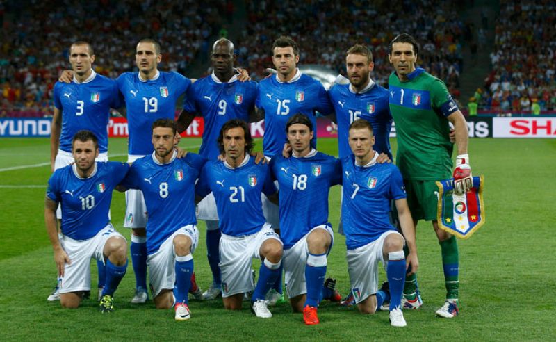 El once de Italia