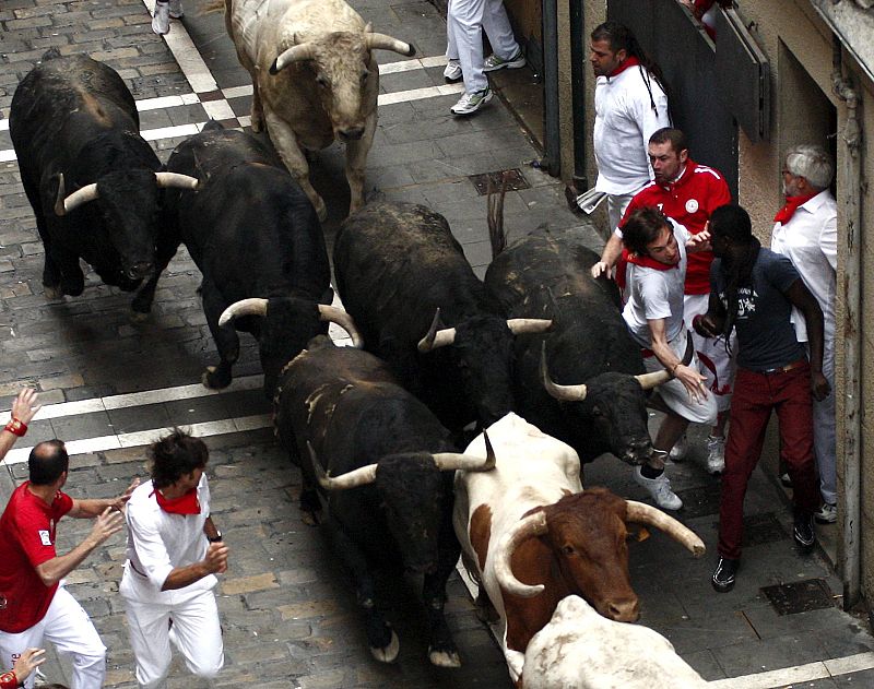 QUINTO ENCIERRO DE LOS SANFERMINES 2012