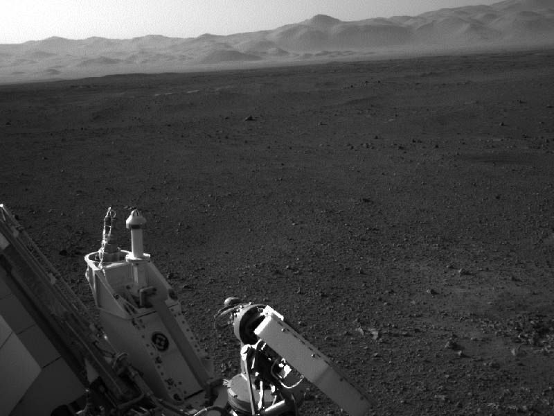 Imagen de alta resolución que muestra una parte de la cubierta del explorador