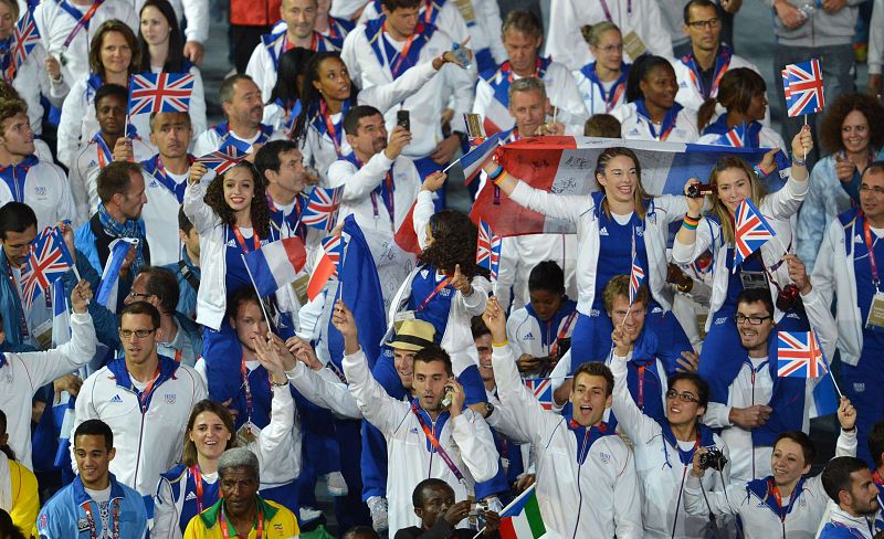 Los deportistas británicos relajados tras 16 intensos días de competición