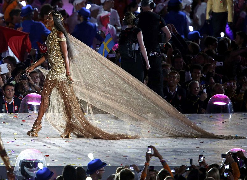 La modelo Naomi Campbell