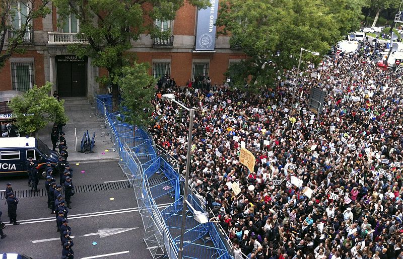ARRANCAN LAS MARCHAS HACIA EL CONGRESO