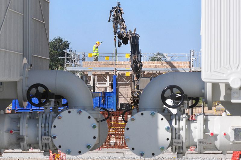Los transformadores que conectarán la red eléctrica y la francesa están en Girona