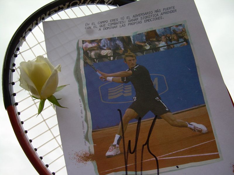 JUÁN CARLOS FERRERO, CAMPEÓN DE NUESTROS CORAZONES