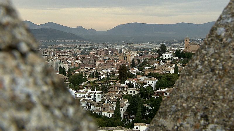 Crónicas - La Alhambra - La Vega de Granada desde las torres de la Alhambra