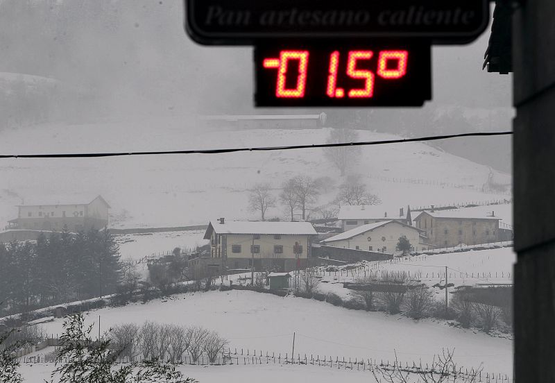 TEMPORAL DE FRÍO EN NORTE DE LA PENÍNSULA