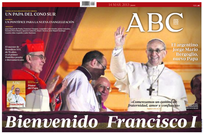 ELECCIÓN JORGE BERGOGLIO NUEVO PAPA FRANCISCO I