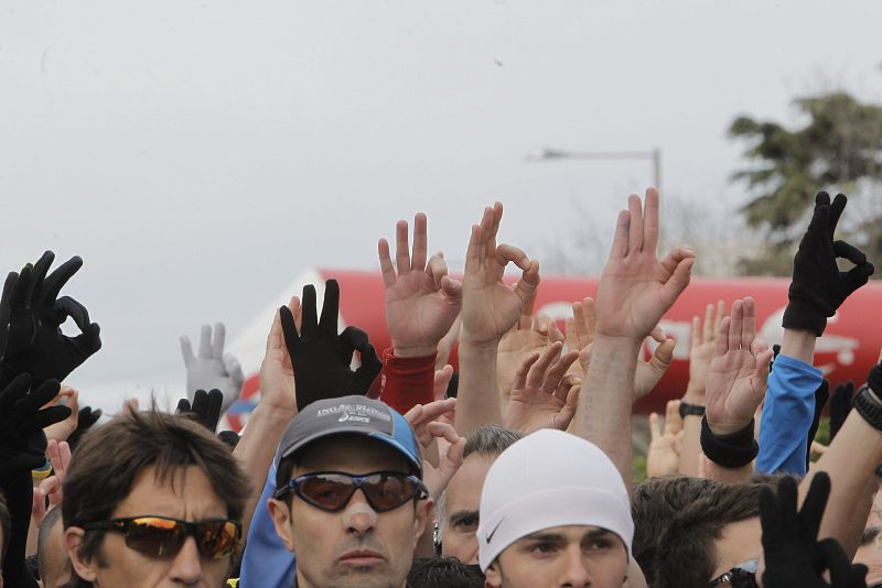 EL MARATÓN DE MADRID ARRANCA CON GUIÑOS A BOSTON Y AL COI