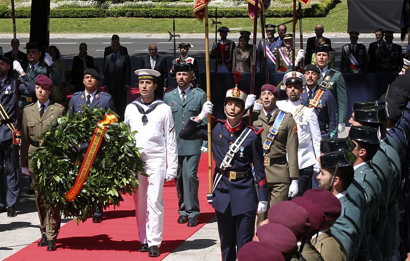 Acto de homenaje a los que dieron su vida por España