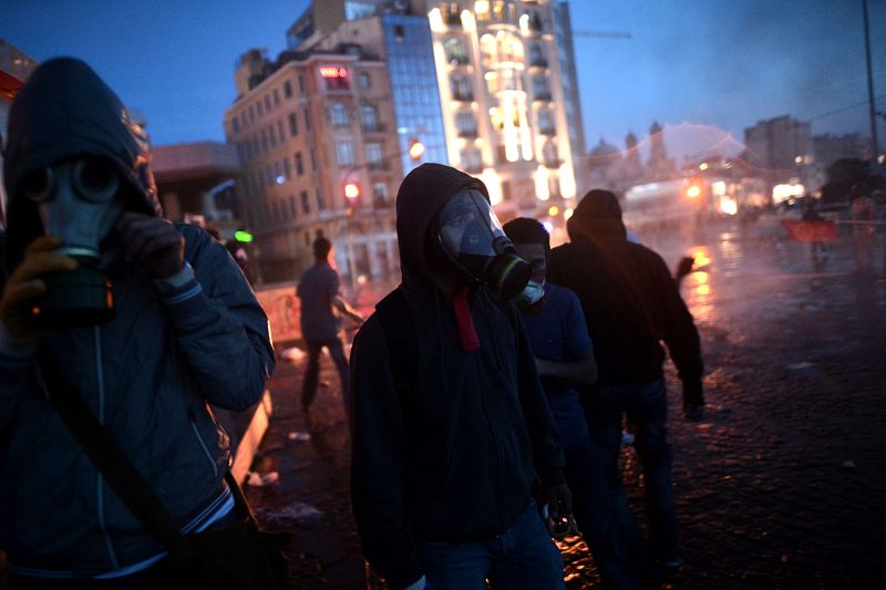 Dealojo de la plaaz Taksim en Turquía