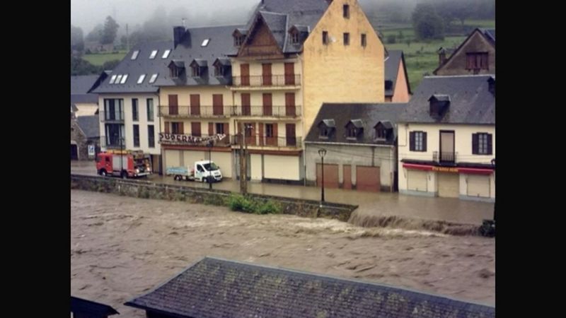 Inundaciones en el Val d'Aran