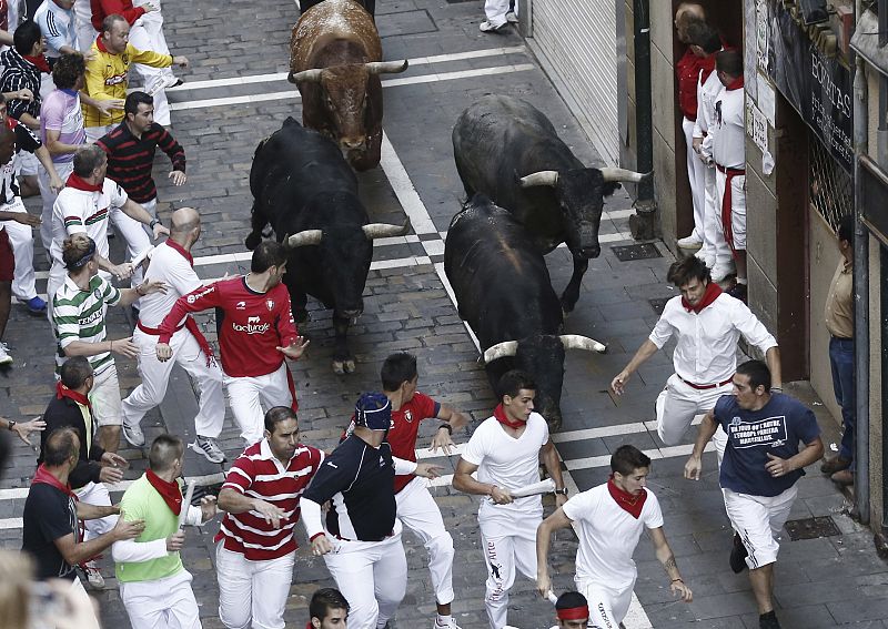 Último encierro de San Fermín 2013
