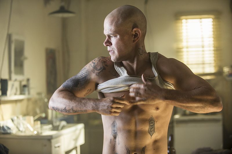 Matt Damon protagoniza 'Elysium', la última película del director Neill Blomkamp.