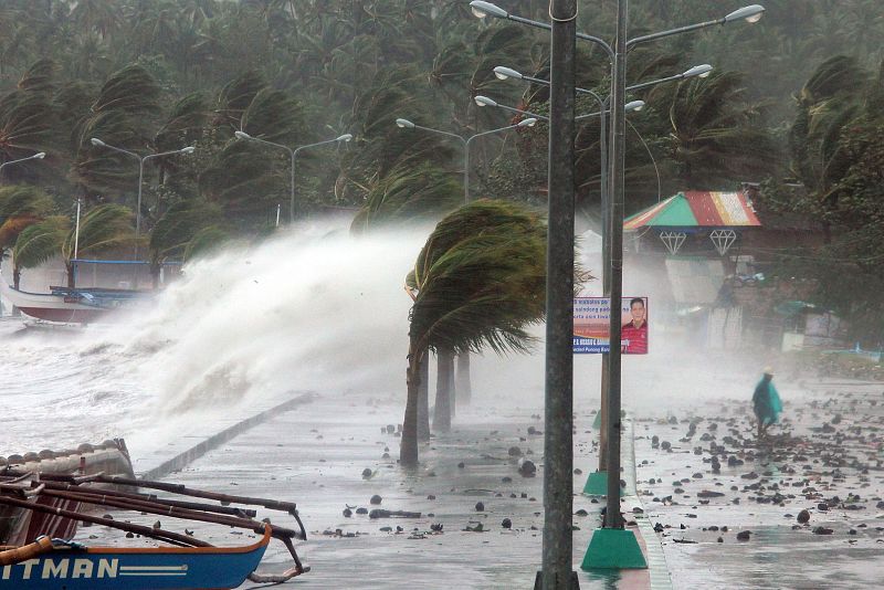 Graves daños en Filipinas tras el paso del supertifón 'Haiyan'