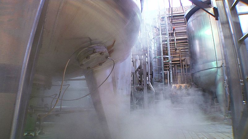 La elaboración de la mantequilla
