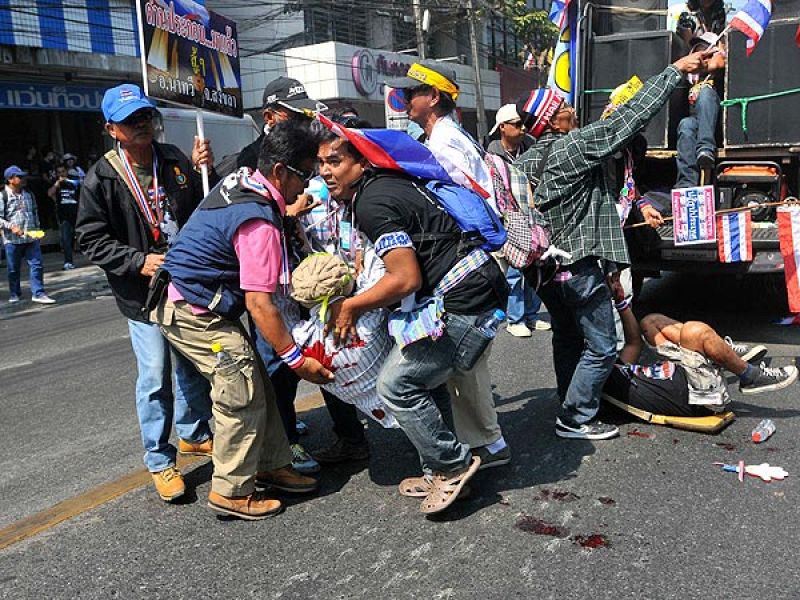 Estalla un artefacto explosivo en Bangkok