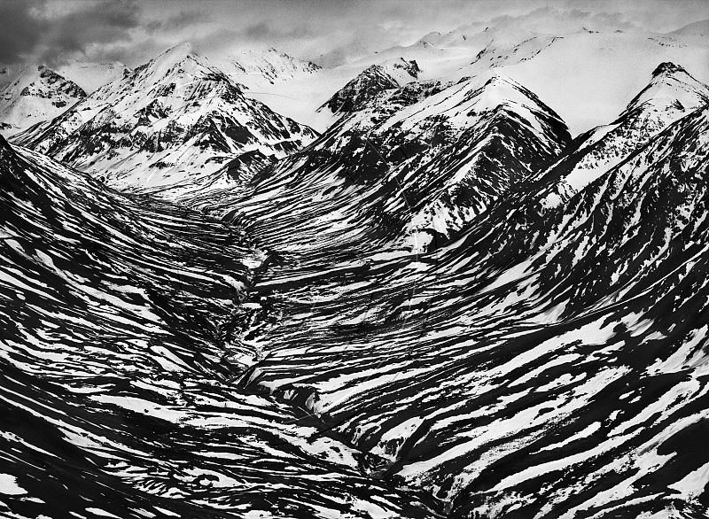 El arroyo de Bighorn, en la región occidental del Parque Nacional de Kluane, (Canadá).