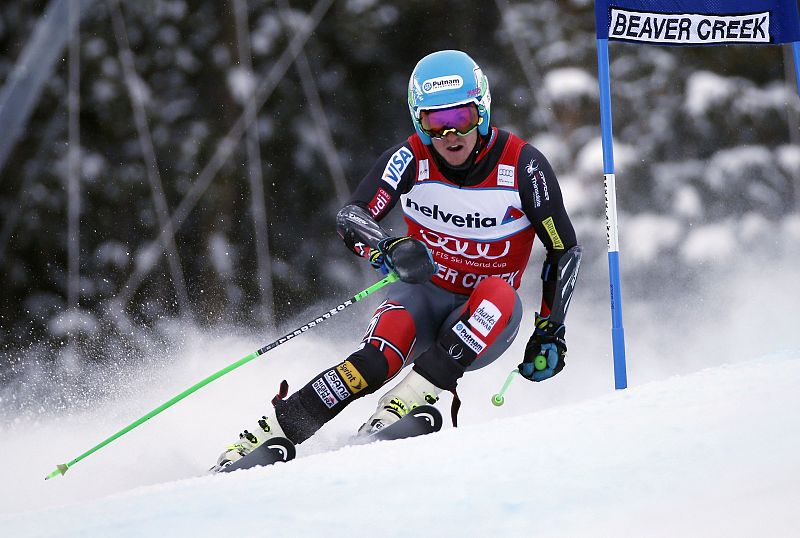 El esquiador estadounidense Ted Ligety