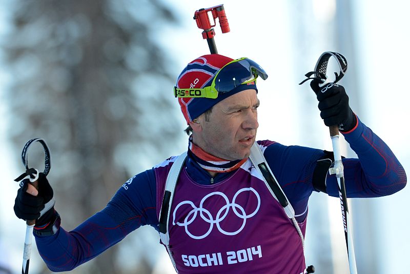 Ole Einar Bjoerndalen, el biatleta más laureado de todos los tiempos.